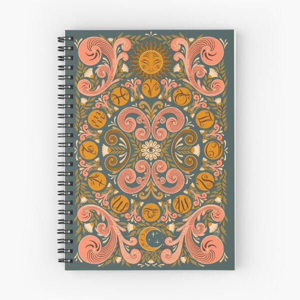 Item preview, Zodiac Wheel Rosemaling designed and sold by idahay.