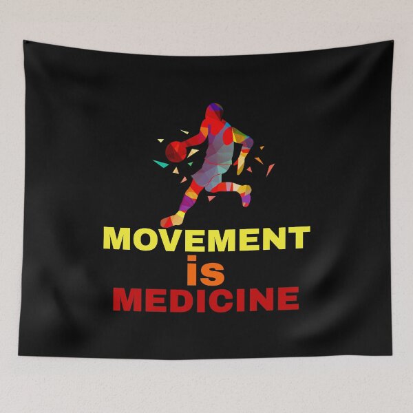 Item preview, movement is medicine, exercise, volleyball, ball game designed and sold by doctors-apparel.