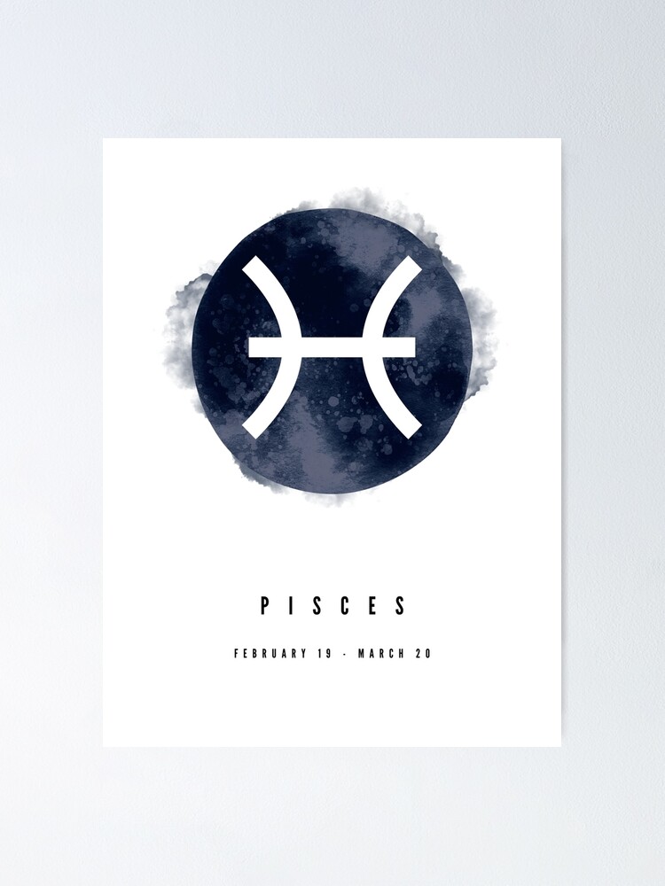 The Pisces Zodiac Star Sign Symbol Astrology Pisces Zodiac