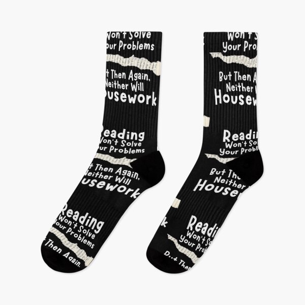 Item preview, Reading Won't Solve Your Problems Funny Text Design designed and sold by EarthArtDesigns.