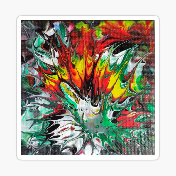 Volcano Sticker