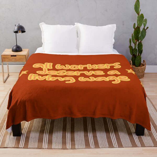 Item preview, All Workers Deserve a Living Wage designed and sold by voltzandvoices.