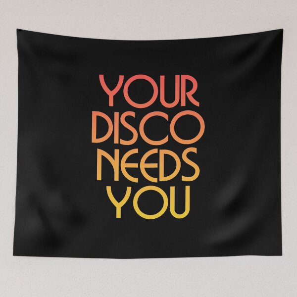 Item preview, Your Disco Needs You - Kylie Minogue - Light Years - Red Yellow Gradient designed and sold by westendwilly.