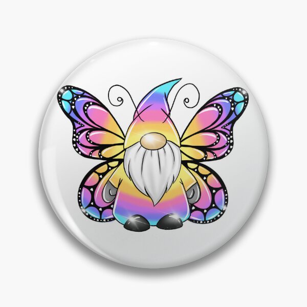 Item preview, Rainbow butterfly gonk gnome  designed and sold by Kirsty  Barlow.