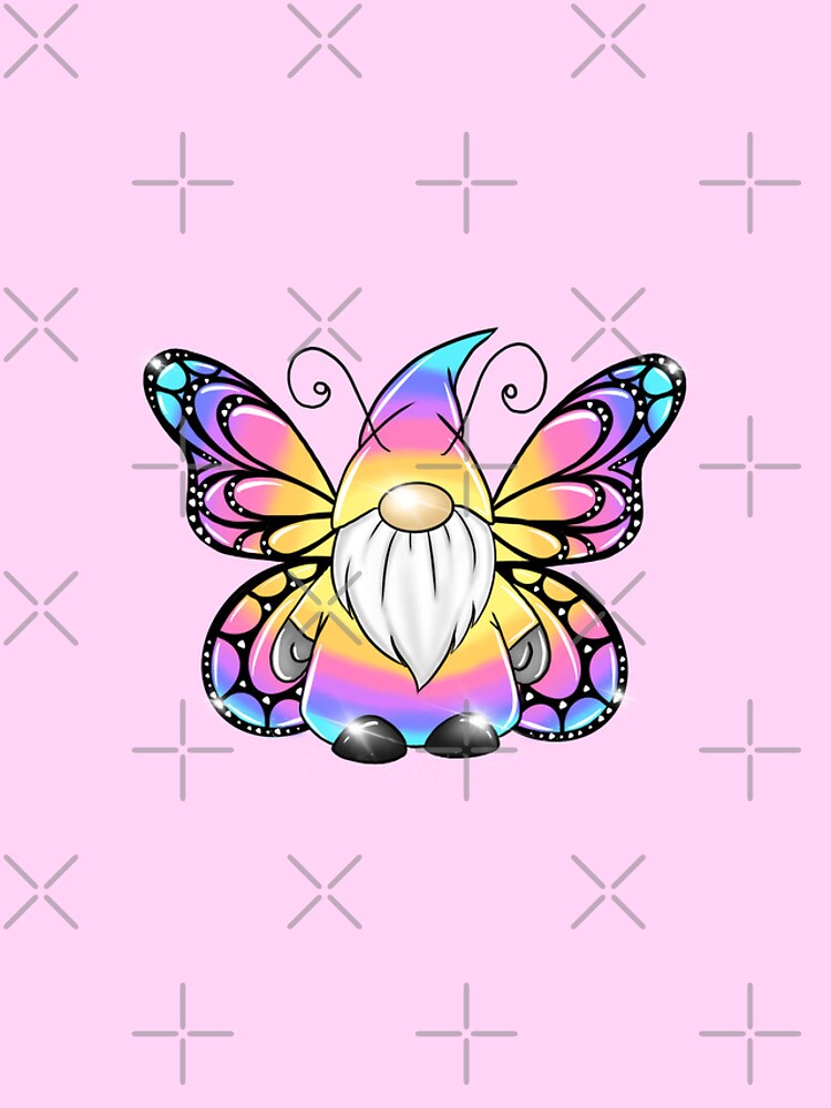 Rainbow butterfly gonk gnome  iPhone Case
