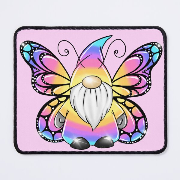 Item preview, Rainbow butterfly gonk gnome  designed and sold by Kirsty  Barlow.