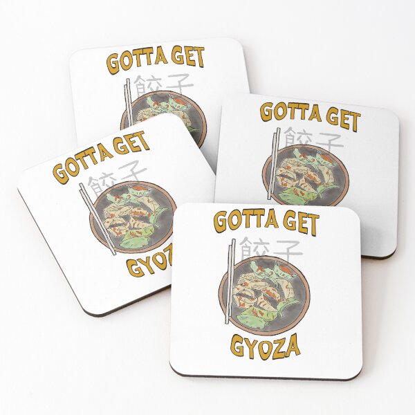 Item preview, GOTTA GET GYOZA graphic text designed and sold by Dopamine Dumpster.