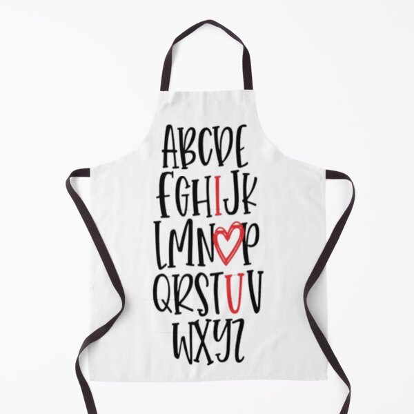 Item preview, ABC Alphabet I Love You English Teacher Valentines Day  designed and sold by StoreRahhal.