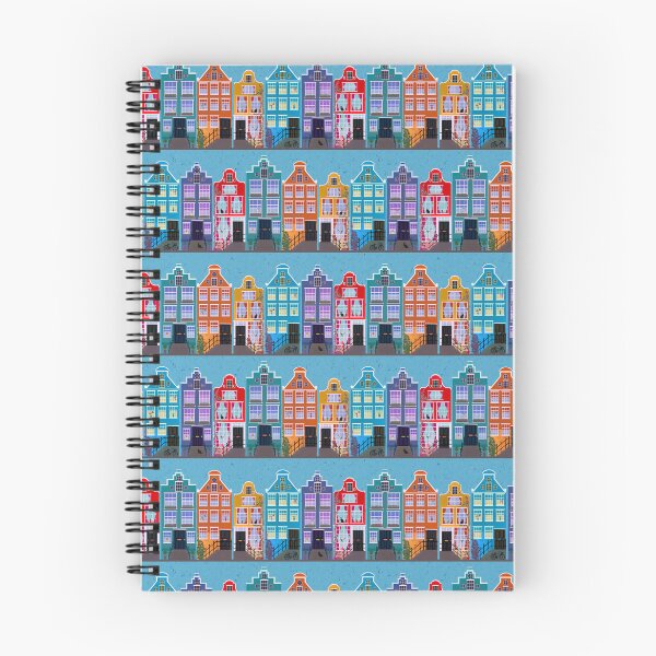 Item preview, Amsterdam Houses designed and sold by Hollyroseart.
