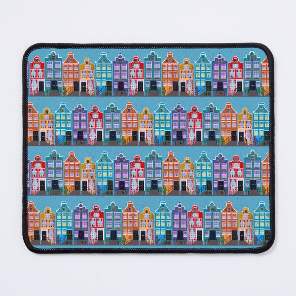 Item preview, Amsterdam Houses designed and sold by Hollyroseart.