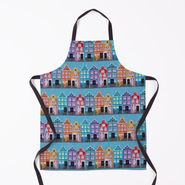 Item preview, Amsterdam Houses designed and sold by Hollyroseart.