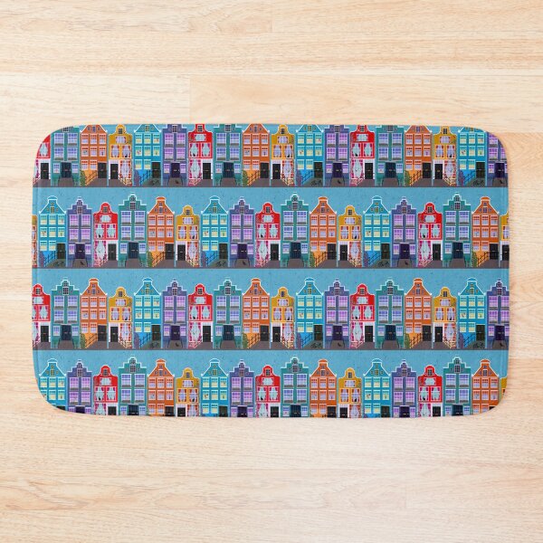 Item preview, Amsterdam Houses designed and sold by Hollyroseart.