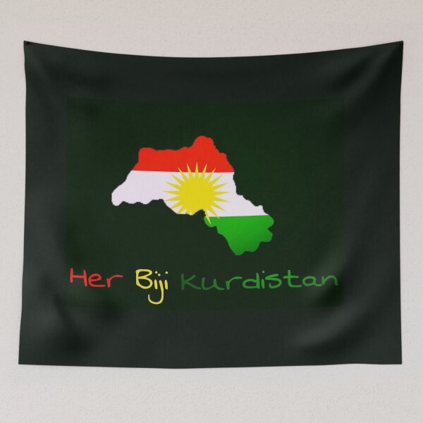 Item preview, Kurdistan Map  designed and sold by KurdishShops.