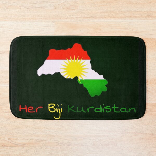 Item preview, Kurdistan Map  designed and sold by KurdishShops.