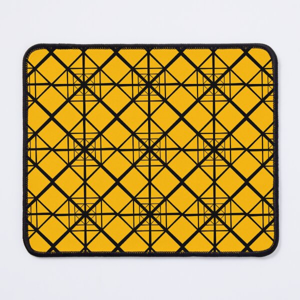 Item preview, Geometric yellow and black Pattern designed and sold by DemonicGloom.