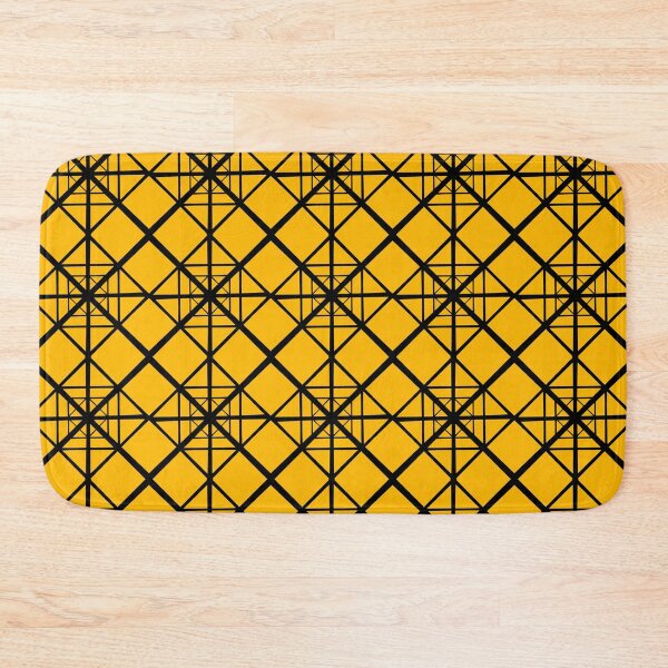 Item preview, Geometric yellow and black Pattern designed and sold by DemonicGloom.