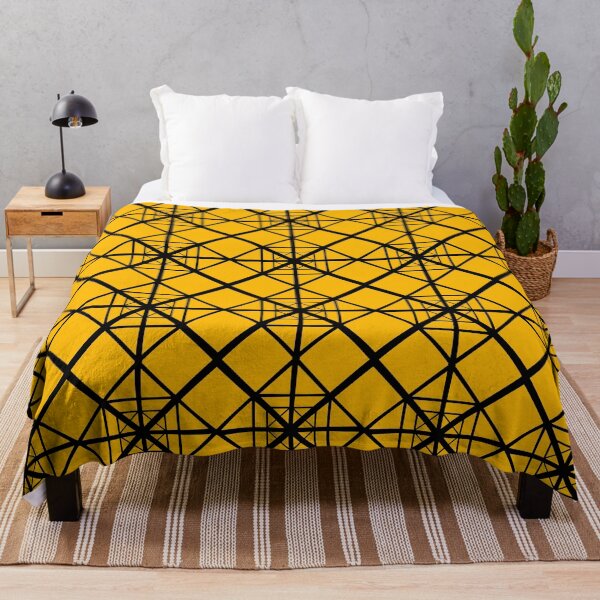 Item preview, Geometric yellow and black Pattern designed and sold by DemonicGloom.