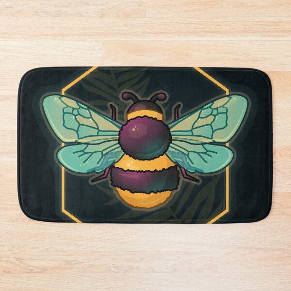 Item preview, Rainbow Bumble Bee designed and sold by kaleidoscraps.