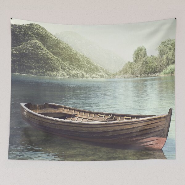 Item preview,   boat art,boat paintings,fishing boat painting,boat artwork,boat wall art, ocean art , sea art, sun art , blue art , boats art on metal,metal art prints,metal picture prints designed and sold by eyesight4vision.