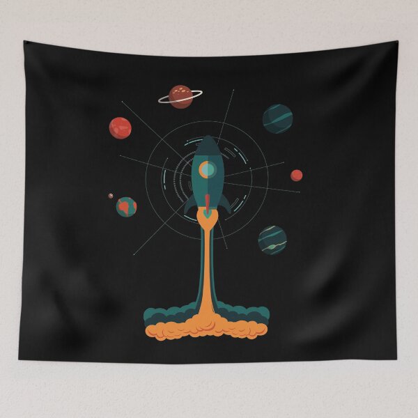 Item preview, Rocket Taking Off designed and sold by artado.