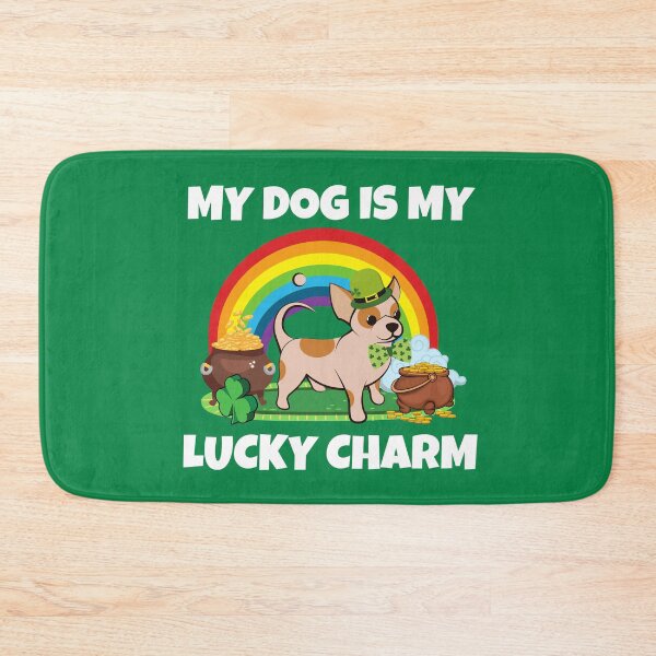 Item preview, My Dog Is My Lucky Charm St Patricks Day - Lucky Charm Chihuahua Dog Gift designed and sold by BronikowskiART.