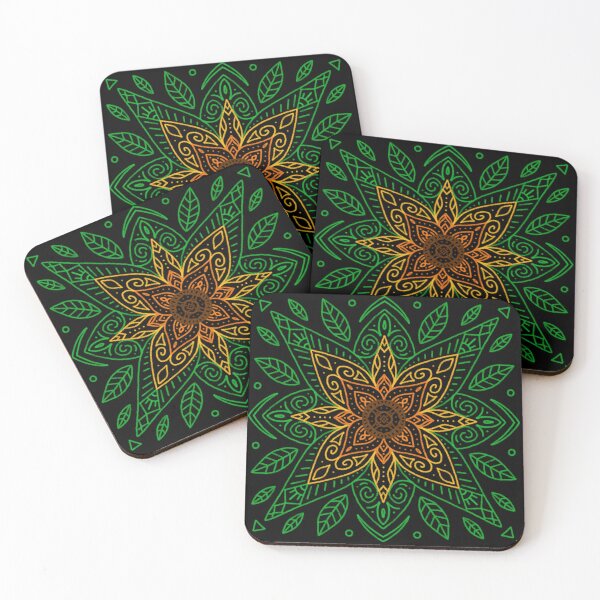 Item preview, Sunflower Mandala designed and sold by BeetleAndFern.