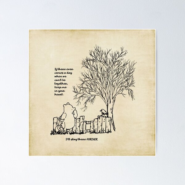 Item preview, Winnie the Pooh ~ If there ever comes a day designed and sold by SouthernSassArt.