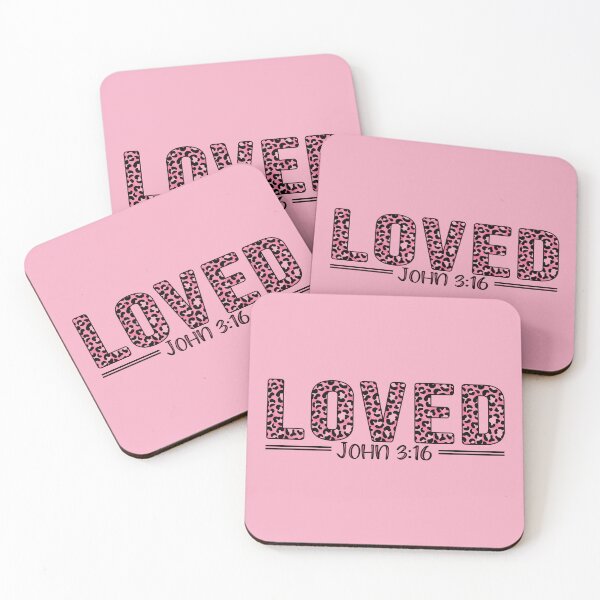 Item preview, Loved, John 3:16 designed and sold by ChelleCreate.