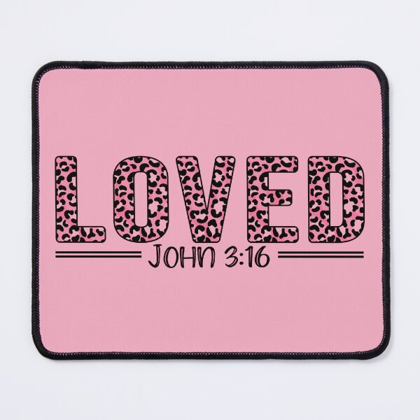 Item preview, Loved, John 3:16 designed and sold by ChelleCreate.