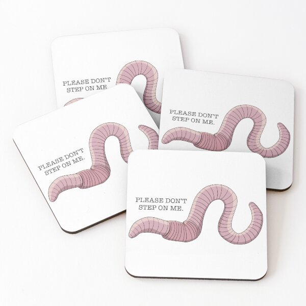 Item preview, Please Don’t Step on Me Worm designed and sold by rinill.