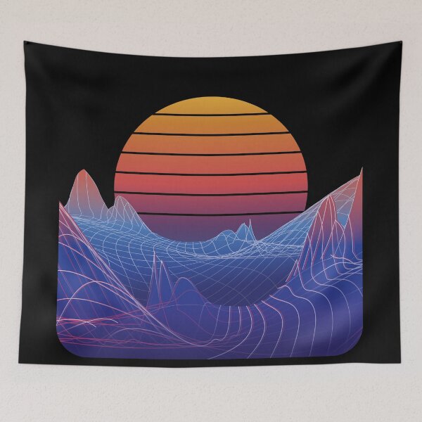 Item preview, Retrowave Planet designed and sold by artado.