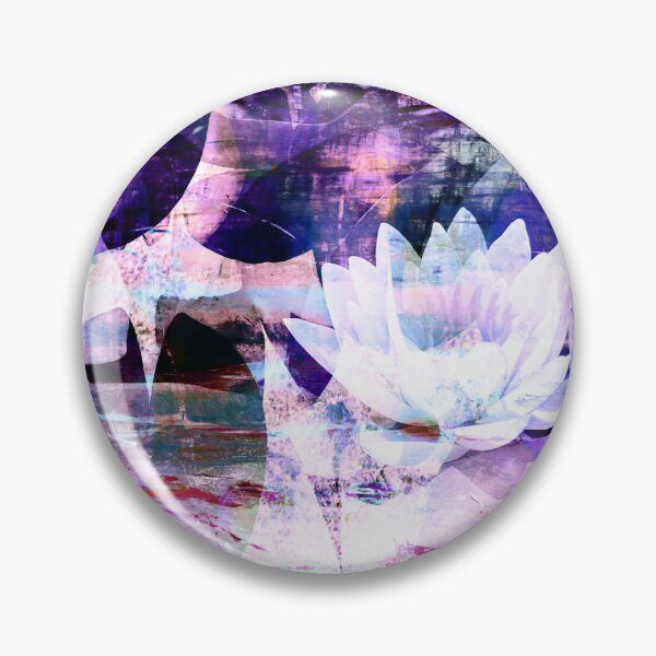 Item preview, "Water Lily Pond" No.3 | Digital Painting designed and sold by LiseHoltArt.