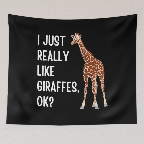 Item preview, I Just Really Like Giraffes Ok designed and sold by cimibaka25.