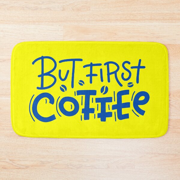 Item preview, good days start with coffee and you coffee caffeine coffee lover blue coffee quote designed and sold by Tshirtk.