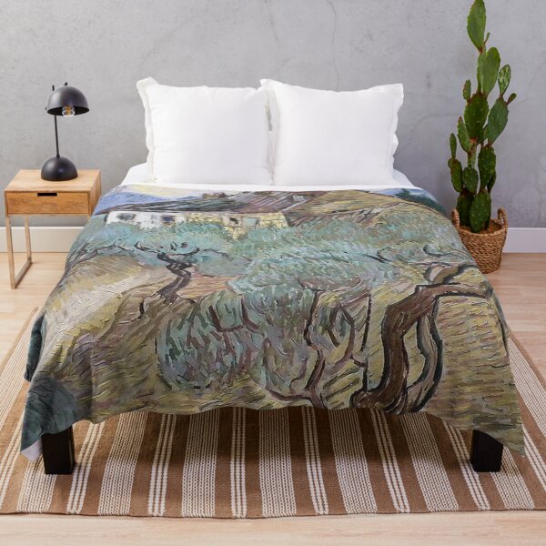 Item preview, Vincent van Gogh's The White Cottage Among the Olive Trees designed and sold by mosfunky.