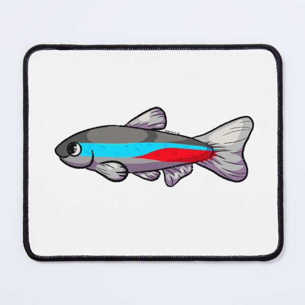 Item preview, Neon tetra designed and sold by DoomsageDoodles.