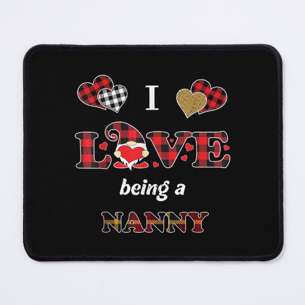 Item preview, I Love Being Nanny Cute Gnomes Valentines Day Matching designed and sold by jennifera11.