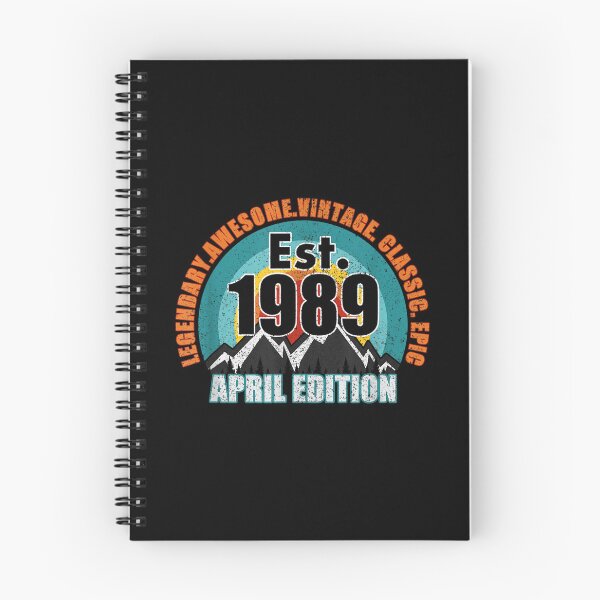Item preview, Established 1989 Born April Edition Legend Birthday  designed and sold by jennifera11.