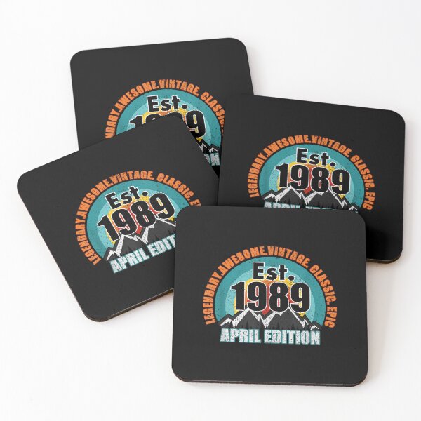 Item preview, Established 1989 Born April Edition Legend Birthday  designed and sold by jennifera11.