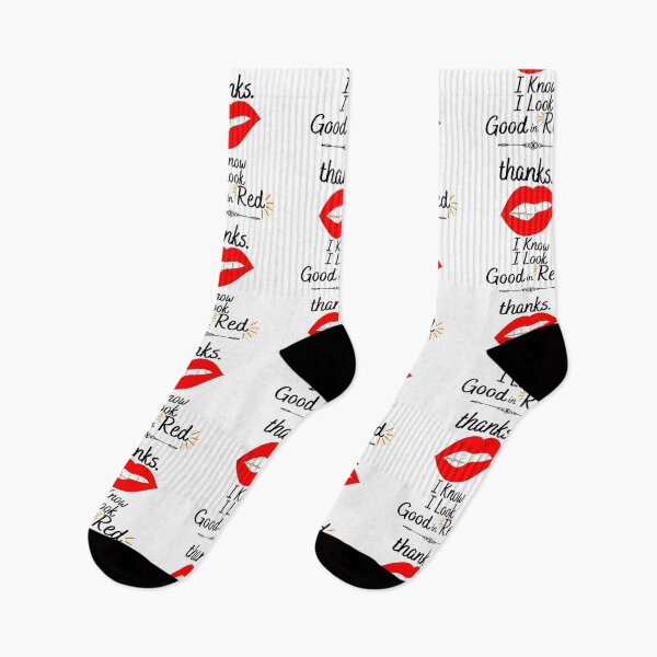 Item preview, I might be colorblind but I know I look good in red | I know I look good in red thanks  designed and sold by Vicsdesignsart.