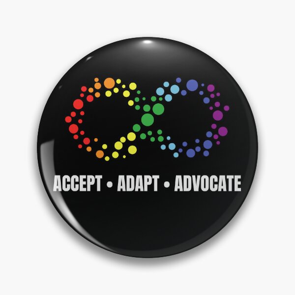 Item preview, Accept Adapt Advocate Autism Awareness  designed and sold by Comfy Creations.