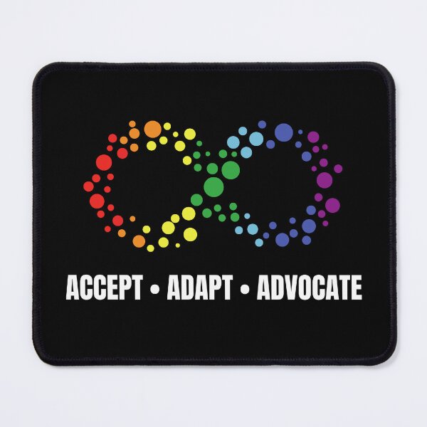 Item preview, Accept Adapt Advocate Autism Awareness  designed and sold by Comfy Creations.