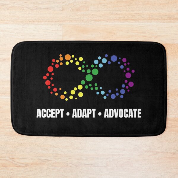 Item preview, Accept Adapt Advocate Autism Awareness  designed and sold by Comfy Creations.