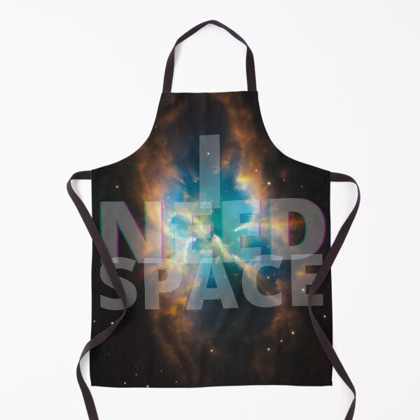 Item preview, I Need Space - Blue, Orange Galaxy designed and sold by Quirkdom.