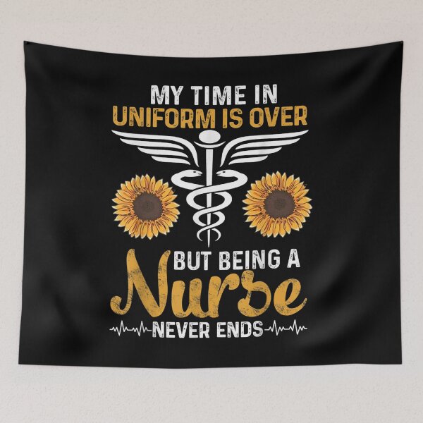 Item preview, Being A Nurse Never Ends Grateful Nurse Life Nursing  designed and sold by jennifera11.