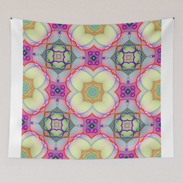 Item preview, Flowers in kaleidoscope  designed and sold by Crochetamommy.