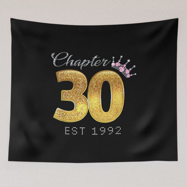 Item preview, Chapter 30 Years Est 1992 30th Birthday  designed and sold by cysandy.