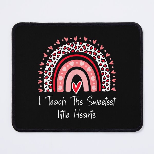 Item preview, I Teach The Sweetest Hearts Rainbow Teacher Valentines Day designed and sold by bessiey23.