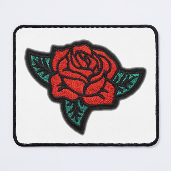 Item preview, rose patch designed and sold by flumadiddlee.