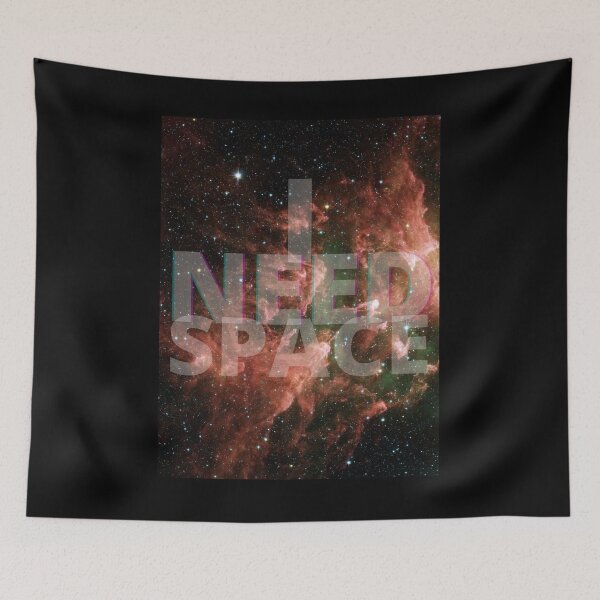 Item preview, I Need Space - Red Galaxy 3 designed and sold by Quirkdom.